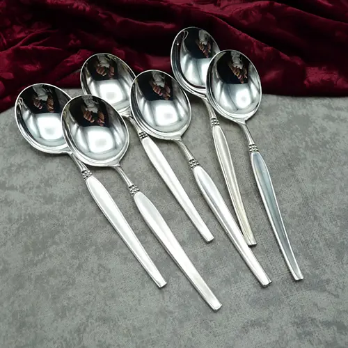 Robbe & Berking Royal 6 Tassenlöffel 15,5cm 90 versilbert Robbe & Berking Royal 6 Tassenlöffel 15,5cm 90 versilbert