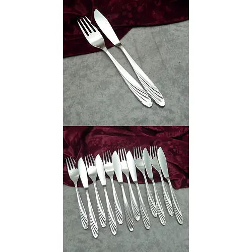 WMF Wien Fischbesteck 6 Personen 90 versilbert WMF Wien Fischbesteck 6 Personen 90 versilbert
