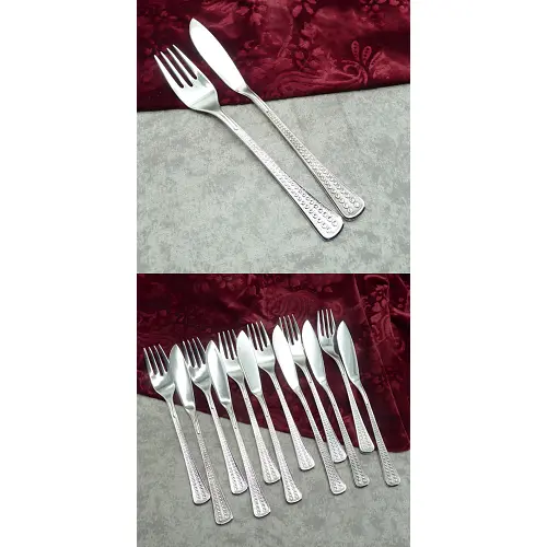WMF Acapulco Fischbesteck 6 Personen 90 versilbert