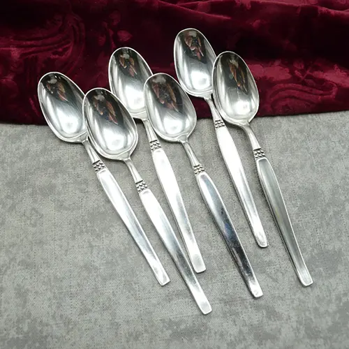 Robbe & Berking Royal 6 Kaffeelöffel 90 versilbert Robbe & Berking Royal 6 Kaffeelöffel 90 versilbert