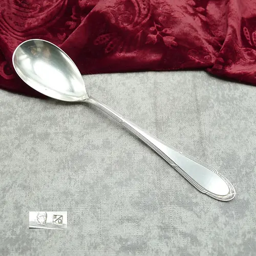 WMF 200 Kreuzband Kompottlöffel versilbert WMF 200 Kreuzband Kompottlöffel versilbert