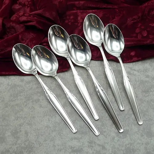 WMF Paris 6 Dessertlöffel 19cm 90 versilbert