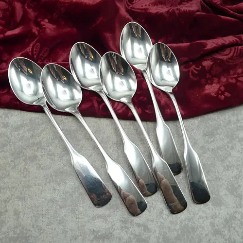 WMF Saturn 6 Dessertlöffel 18,7cm 90 versilbert WMF Saturn 6 Dessertlöffel 18,7cm 90 versilbert