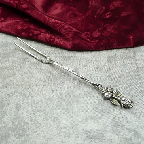 Hildesheimer Rose Fleischgabel 800 Silber