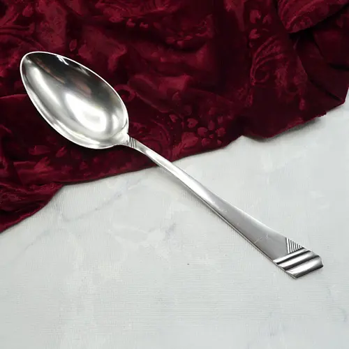 OKA 129 Art Deco Gemüselöffel 90 versilbert OKA 129 Art Deco Gemüselöffel 90 versilbert