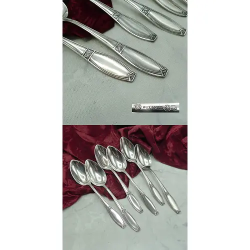 Wellner 102 6 Tafellöffel versilbert Wellner 102 6 Tafellöffel versilbert