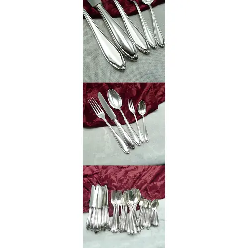 BSF 91 Tafelbesteck 12 Personen 60 tlg 90 versilbert BSF 91 Tafelbesteck 12 Personen 60 tlg 90 versilbert