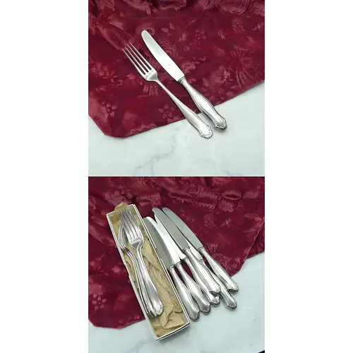 WMF 1700 Dessertbesteck 6 Personen 90 versilbert WMF 1700 Dessertbesteck 6 Personen 90 versilbert