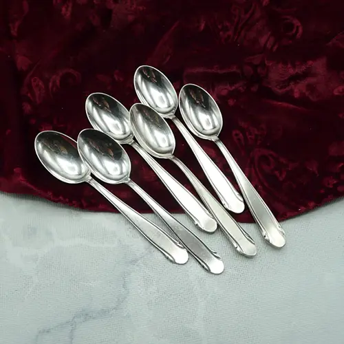 WMF 3300 6 Kaffeelöffel 90 versilbert