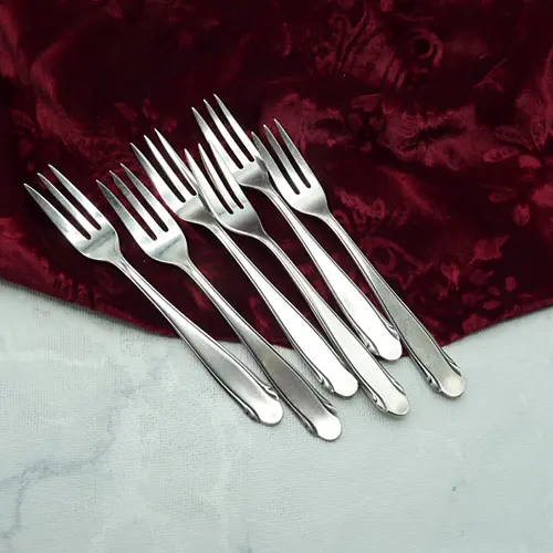 WMF 3300 6 Kuchengabeln 90 versilbert