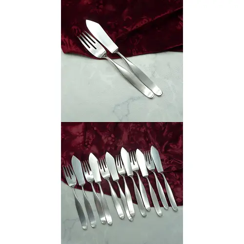 Wilkens Constanze Fischbesteck 6 Personen 90 versilbert Wilkens Constanze Fischbesteck 6 Personen 90 versilbert