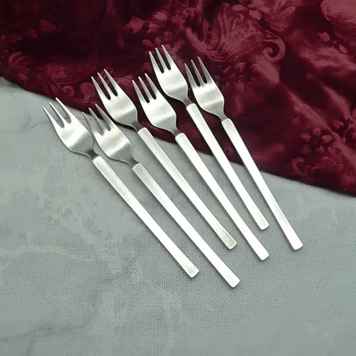 WMF New York 6 Kuchengabeln 90 versilbert