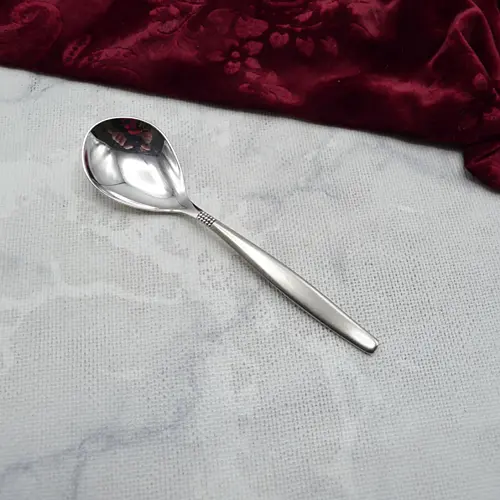 BSF 111 Dänisch Perl Zuckerlöffel 90 versilbert