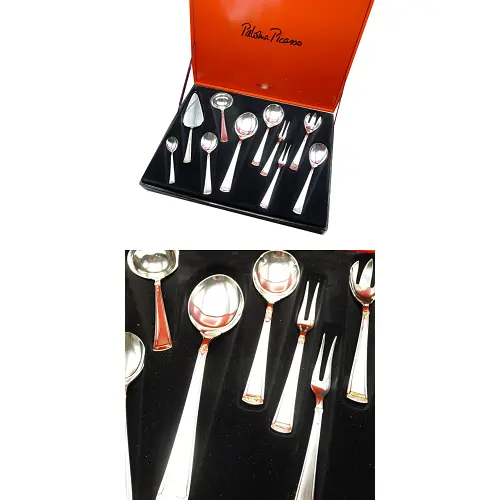Villeroy & Boch Agrigento Vorlegebesteck 10 tlg versilbert NEU