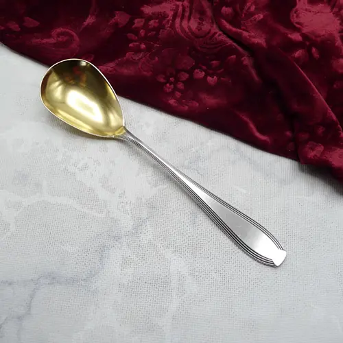 WMF 82/300 Jugendstil Kompottlöffel versilbert WMF 82/300 Jugendstil Kompottlöffel versilbert