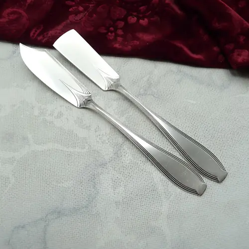 WMF 82/300 Jugendstil Butter- und Käsemesser versilbert WMF 82/300 Jugendstil Butter- und Käsemesser versilbert