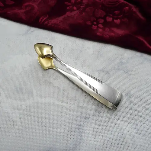 WMF 82/300 Jugendstil Zuckerzange versilbert WMF 82/300 Jugendstil Zuckerzange versilbert