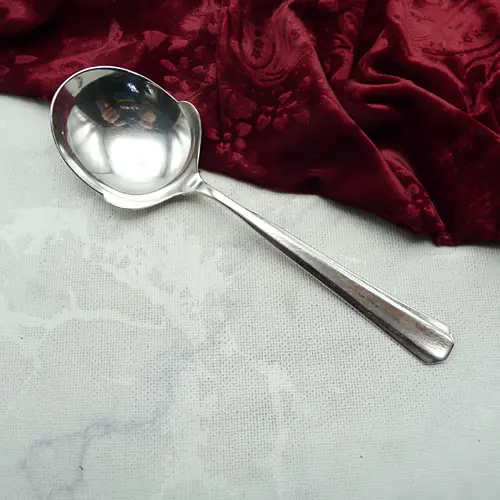 WMF 1900 Hammerschlag Kartoffellöffel 90 versilbert