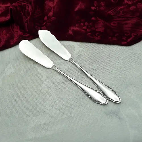 Wellner 410 Salzburg Butter- und Käsemesser 90 versilbert Wellner 410 Salzburg Butter- und Käsemesser 90 versilbert