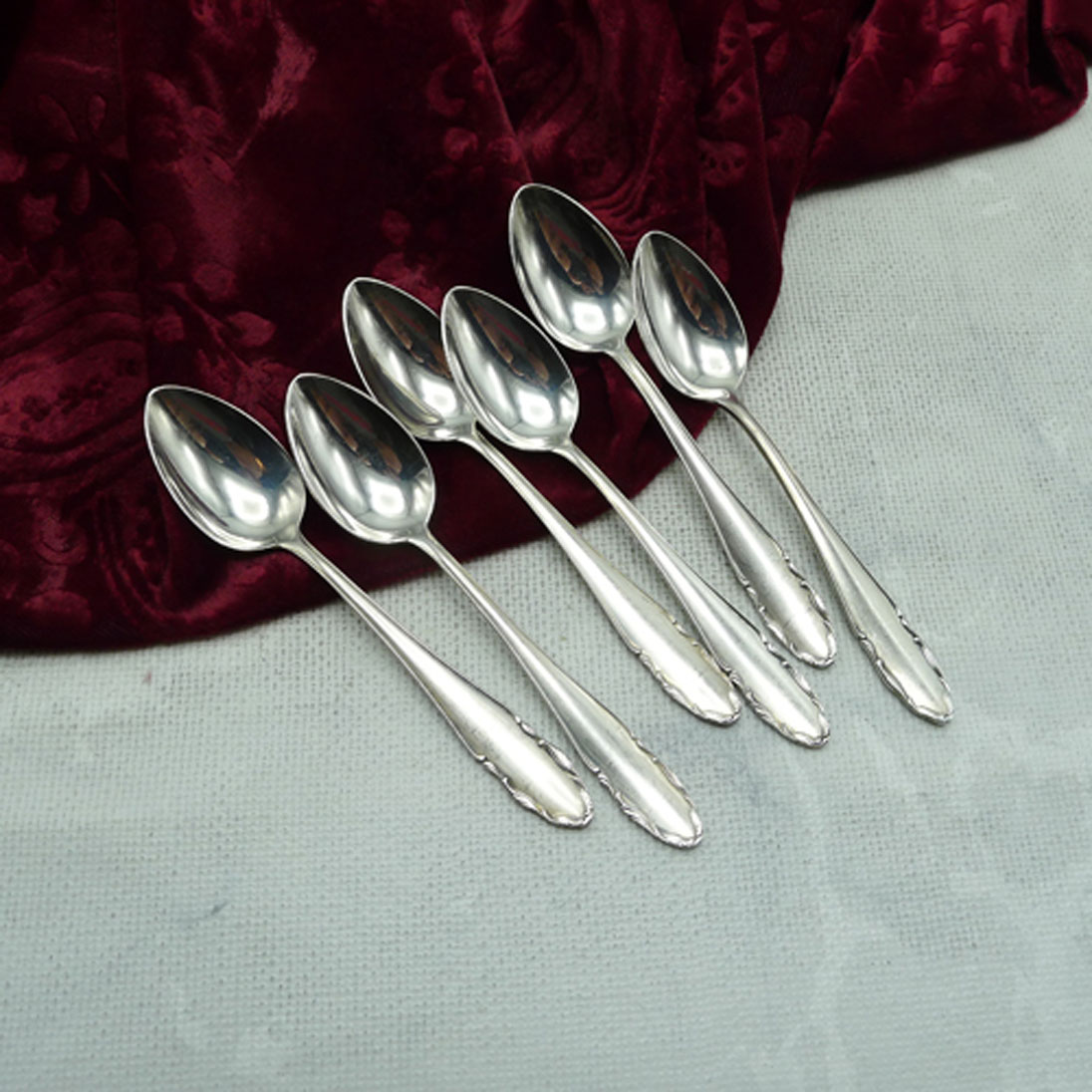 T05 WMF 2200    6 Kuchengabeln  15,5 cm   90er Silber  "sehr Gut"