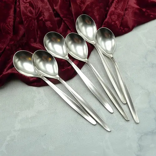 WMF Stockholm 6 Dessertlöffel 18,5cm 90 versilbert WMF Stockholm 6 Dessertlöffel 18,5cm 90 versilbert