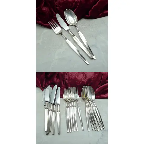 Robbe & Berking Royal Tafelbesteck 6 Personen 90 versilbert Robbe & Berking Royal Tafelbesteck 6 Personen 90 versilbert