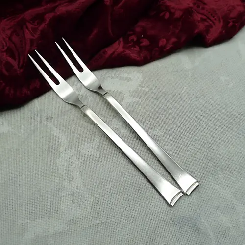 WMF 2500 Art Deco 2 Fleischgabeln 90 versilbert WMF 2500 Art Deco 2 Fleischgabeln 90 versilbert
