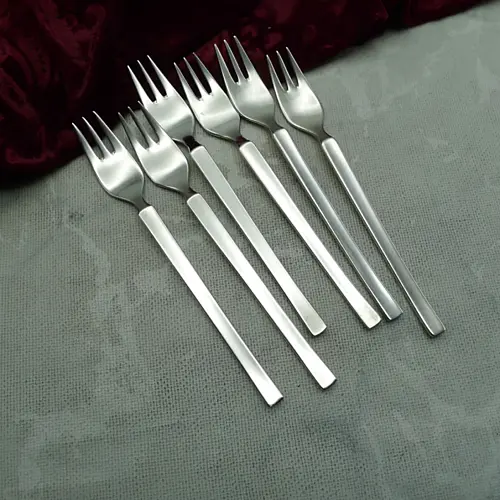 WMF New York 6 Kuchengabeln 90 versilbert