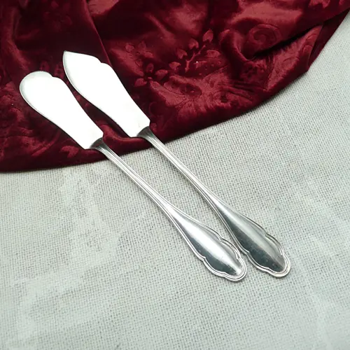 Wellner 357 Beatrice Butter- und Käsemesser 90 versilbert Wellner 357 Beatrice Butter- und Käsemesser 90 versilbert