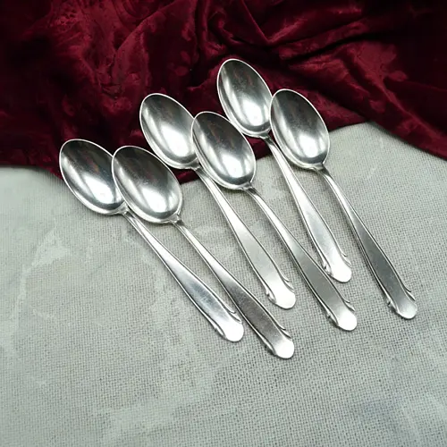 WMF 3300 6 Kaffeelöffel 90 versilbert
