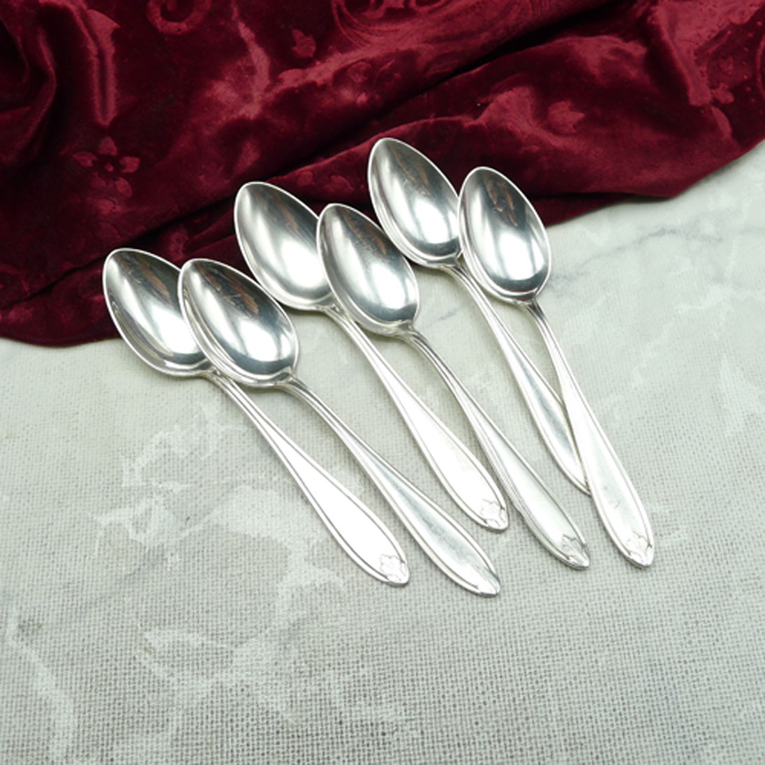 90/versilbert WMF-Modell 1600/Kaffeelöffel 13,8 cm Geringe Gebrauchsspuren 