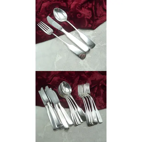 WMF Saturn Tafelbesteck 6 Personen 90 versilbert WMF Saturn Tafelbesteck 6 Personen 90 versilbert