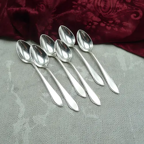 WMF 2900 6 Mokkalöffel 10,7cm 90 versilbert WMF 2900 6 Mokkalöffel 10,7cm 90 versilbert