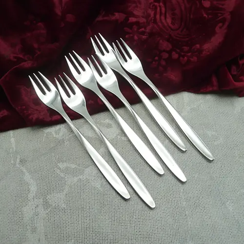 WMF Hamburg 6 Kuchengabeln 90 versilbert