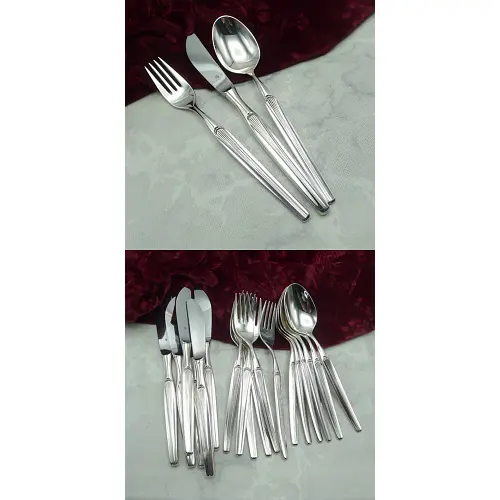 WMF Madrid Tafelbesteck 6 Personen 90 versilbert WMF Madrid Tafelbesteck 6 Personen 90 versilbert