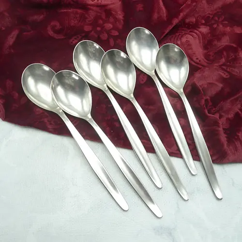 WMF Stockholm 6 Dessertlöffel 18,5cm 90 versilbert WMF Stockholm 6 Dessertlöffel 18,5cm 90 versilbert