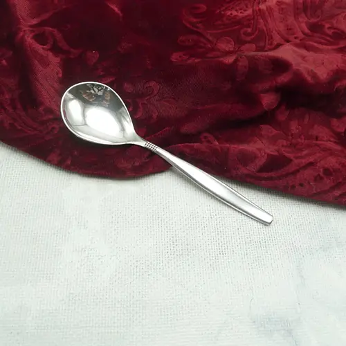 BSF 111 Dänisch Perl Zuckerlöffel 90 versilbert BSF 111 Dänisch Perl Zuckerlöffel 90 versilbert