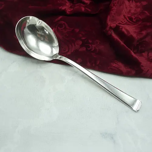 OKA 131 Art Deco Kartoffelllöffel 90 versilbert