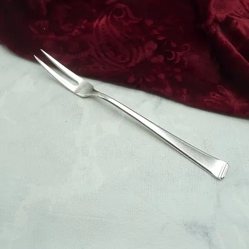 OKA 131 Art Deco Fleischgabel 90 versilbert