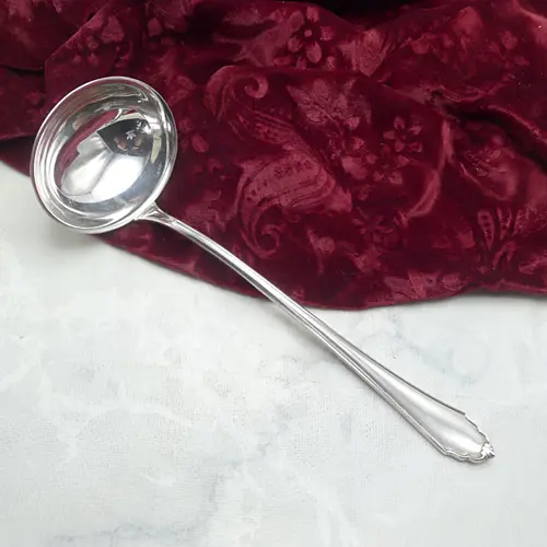 BSF 96 Suppenkelle klein 25,6cm 90 versilbert