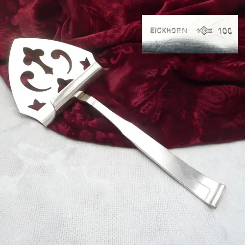 Eickhorn Art Deco Spargelheber 90 versilbert