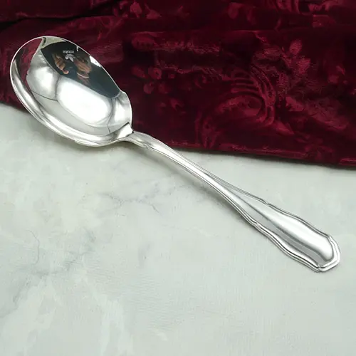 WMF sächs. Hofmuster Kartoffellöffel 90 versilbert WMF sächs. Hofmuster Kartoffellöffel 90 versilbert
