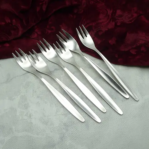 WMF Stockholm 6 Kuchengabeln 90 versilbert WMF Stockholm 6 Kuchengabeln 90 versilbert