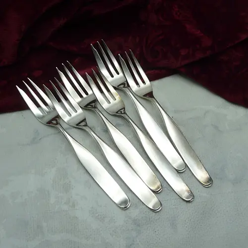 Wilkens Constanze 6 Kuchengabeln 90 versilbert Wilkens Constanze 6 Kuchengabeln 90 versilbert