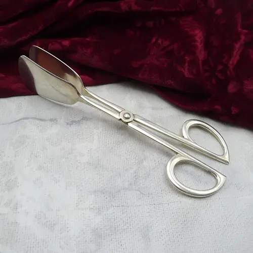 WMF 2500 Art Deco Gebäckzange 90 versilbert