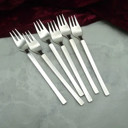 WMF New York 6 Kuchengabeln 90 versilbert