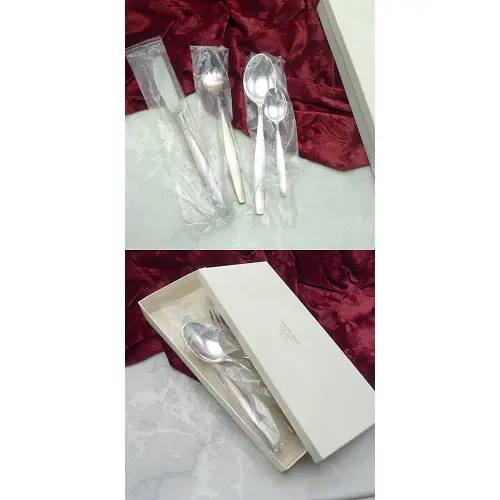 BSF 111 Dänisch Perl Tafelbesteck 1 Personen 90 versilbert NEU BSF 111 Dänisch Perl Tafelbesteck 1 Personen 90 versilbert NEU