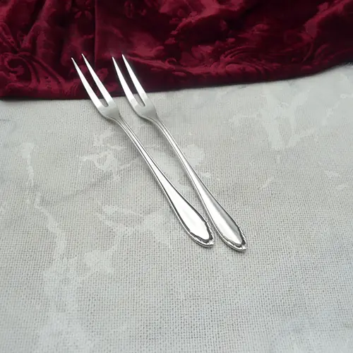 BSF 91 2 Fleischgabeln klein 90 versilbert BSF 91 2 Fleischgabeln klein 90 versilbert