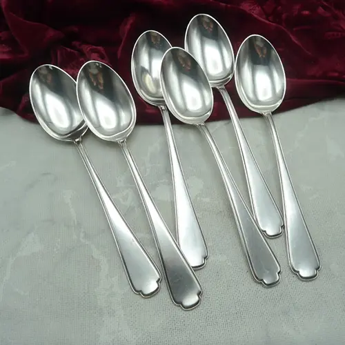 Bruckmann Deutschmeister 6 Tafellöffel 21,7cm 90 versilbert Bruckmann Deutschmeister 6 Tafellöffel 21,7cm 90 versilbert