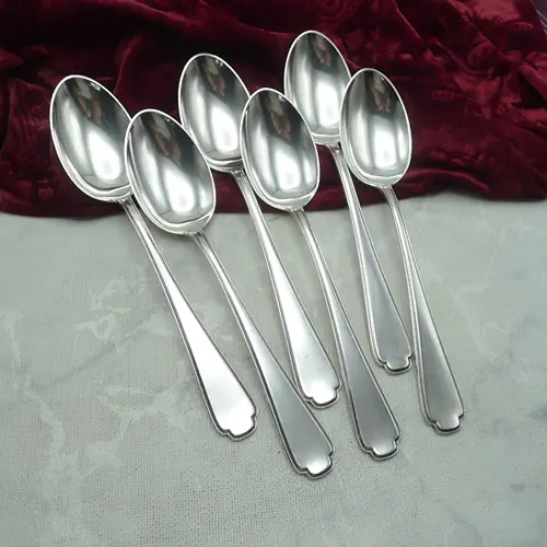 Bruckmann Deutschmeister 6 Tafellöffel 21,7cm 90 versilbert Bruckmann Deutschmeister 6 Tafellöffel 21,7cm 90 versilbert